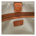 Valentino Garavani Antibes Men's Handbags Beige/Blue Fabric