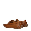 Salvatore Ferragamo Byte Loafers Men's Brown/Biscuit Leather