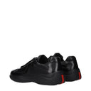 Prada Men's Sneakers Black Leather