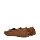 Gucci New Clove Women's Moccasins Brown/Wood Leather