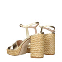 Stuart Weitzman Dayna 女式凉鞋s 金色皮革