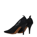 Stella McCartney Damens Schwarze Pizzo-Pumpe