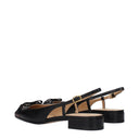 Valentino Garavani Ballerina Flats Women Leather Black/Brown