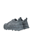 Jil Sander Men's Sneakers Suede Grey/Steel Grey