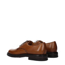 Eleventy Derby Men's Brown Leather