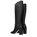 Salvatore Ferragamo Triba Women's Boots Black Leather