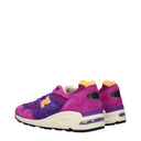 New Balance Sneakers 990 Men's Violet/Yellow Suede