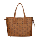 Mcm Women's Shoulder Bag Fabric Brown/Cognac