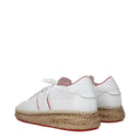 Louboutin Sneakers Provencal Men's White Fabric