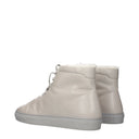 Eleventy Women's Boots Gray Leather