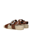 Stella Mc Cartney Gaia Women's Sandals Eco Leather Brown