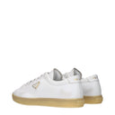 Prada Men's Sneakers White/Dirty White Leather
