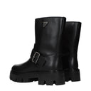 Prada Women's Boots Leather Black