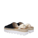 Marni Damess Stoffen blauwe espadrilles