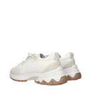 Eleventy Sneakers Men's Fabric White/Light Beige