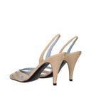 Valentino Garavani Women's Sandals Beige/Sand Leather