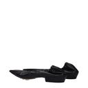 Bottega Veneta Ballerina Almond Women's Leather Black
