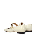 Chloé Ballerina Women's Patent Leather Beige/Eggshell