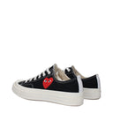 Comme Des Garçons Sneakers Converse Herrens Stoff Schwarz