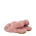 Max Mara Sandyc Women's Eco Fur Sandals Pink/Blush