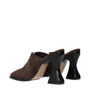 Bottega Veneta Cha Cha Women's Sandals Suede Brown/Dark Chocolate