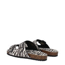 Saint Laurent Slippers And Clogs Fabrice Men's Cavallino Beige