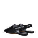 Givenchy Rivington Mujers Sandalias de Cuero Negras