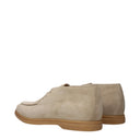 Eleventy Derby Men's Suede Beige/Sand