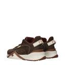 Fendi Flow Women's Sneakers Brown Suede