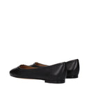 Chloé Ballerina Damens Leder Schwarz