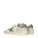 Golden Goose Stardan Women's Leather Sneakers Beige/Platinum