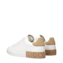 Dolce&Gabbana Sneakers Portofino Men's Leather White/Tan