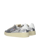 Autry Sneakers Dallas Women Silver/White Sequins