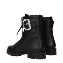 Jimmy Choo Cheri Damens Stiefel aus schwarzem Leder