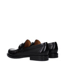 Salvatore Ferragamo Men's Fort Moccasins Black Leather