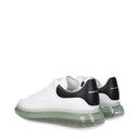 Alexander Mc Queen oversize sneakers herens Leer Wit/Zwart