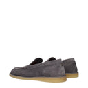 Dolce&Gabbana Slip On New Florio Ideal Uomo Suede Gray/Lead