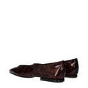 Loro Piana Primula Women's Patent Leather Brown Ballerina Flats