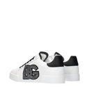 Dolce&Gabbana Portofino Light Sneakers Women Leather White/Black