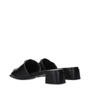 Prada Women's Leather Sandals Black