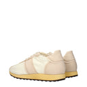 The Row Sneakers Mica Men's Fabric Beige/Dirty White