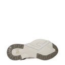 Fendi Sneakers Flow Men's Fabric Beige/Brown