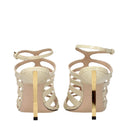 Tom Ford Women's Sandals Leather Beige/Ivory