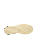 Dolce & Gabbana Portofino Uomo's Scarpe da ginnastica in pelle bianca/denim