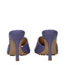 Bottega Veneta Women's Sandals Purple/Lavender Leather