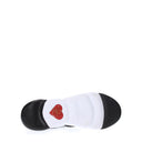 Me encanta Moschino Mujers Zapatillas de Tela Negro/Blanco
