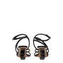 Fendi Mujers Sandalias de cuero multicolores