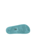 Salvatore Ferragamo Groovy Women's Flip Flops And Clogs Blue/Turquoise Rubber