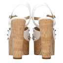 Michael Kors Selah Women's Sandals Eco Leather White/Optical White