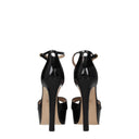 Stuart Weitzman Disco Platform Sandals Women's Patent Black